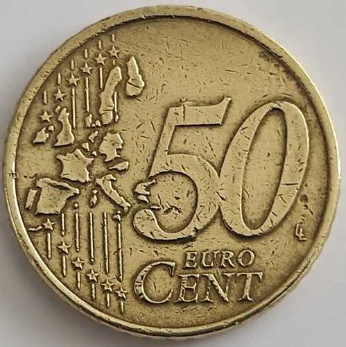 50ユーロセント（オランダ、2001年）