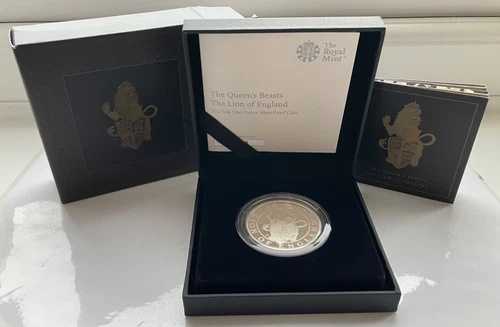 2017 シルバープルーフ 1OZ 2 さきクイーンズスト ?永遠のライオン?｜WORLD RESOURCE【QUEEN店】