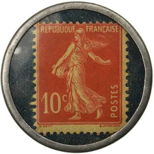 [#488544] コイン、フランス、ベルモット十字架、10 サンタイム、ティンブルモネ、オーストラリア｜WORLD RESOURCE【QUEEN店】