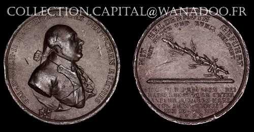 プロイセン フリードリヒ・ヴィルヘルム2世 プロイセン国王 1786-1797 錫