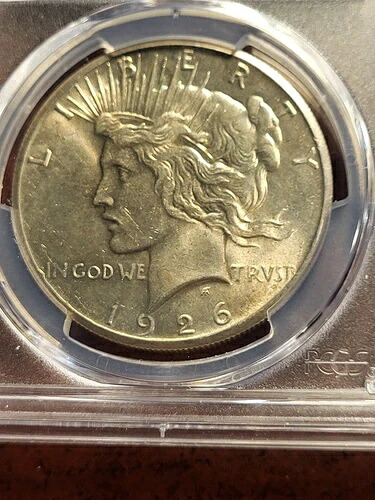 1926年ピース銀貨、PCGS MS64、フィラデルフィア inv06 g21dr