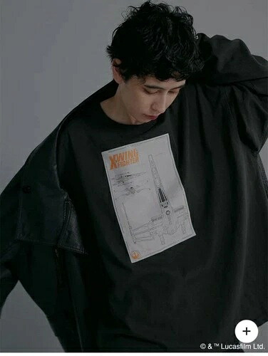 Ameri Vintage スターウォーズ/ブラック Ls T-