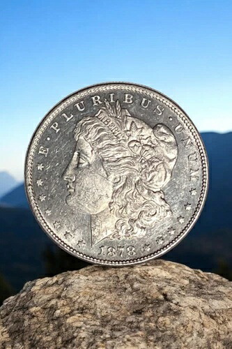 1878-S モルガン銀貨 約未使用