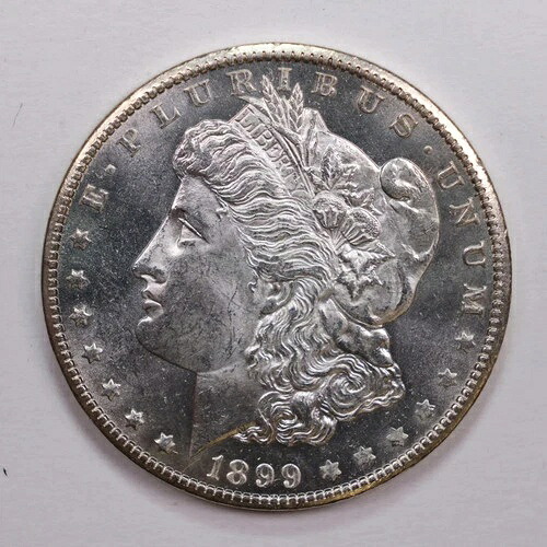1899-O モルガン銀貨、ミントステート、プルーフ状態、店頭販売 #DR0638