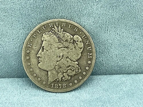 1878年-CC モーガンシルバードル シルバー90% $1-