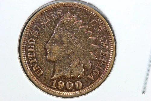 1900年プルーフ インディアンセント レッドブラウン 4I8V