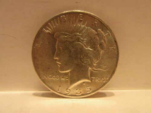1935年 S ピースドル BU 未流通 アメリカ合衆国 US コイン サンフランシスコ造幣局
