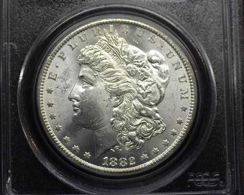 HS&C: 1882 CC モルガン・ダラー PCGS MS63 - 米国コイン