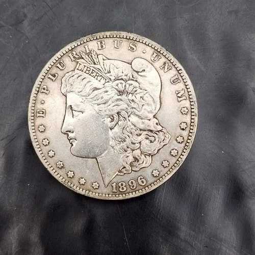 1896-S モルガン銀貨 XF++ ベターデイト キーデイト レア 90% シルバーコイン｜WORLD RESOURCE【QUEEN店】