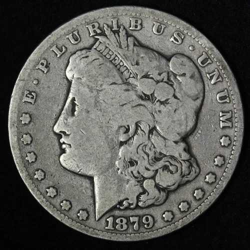 1879-CC モルガン銀貨 FIN E330 JYNNM