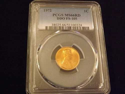 1972-S 1C DDO PCGS MS 66 RD 107,690円