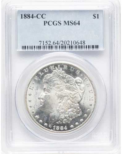1884年製 モルガン・ダラー PCGS MS64