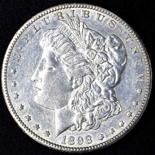 1898-S モルガン銀貨 サンフランシスコ $1 - COINGIANTS -