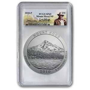 2010-P 5オンス シルバー ATB マウントフード SP-69 PCGS (ルーズベルト)