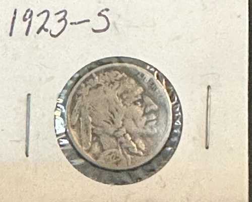 1923-S 5C バッファローニッケル