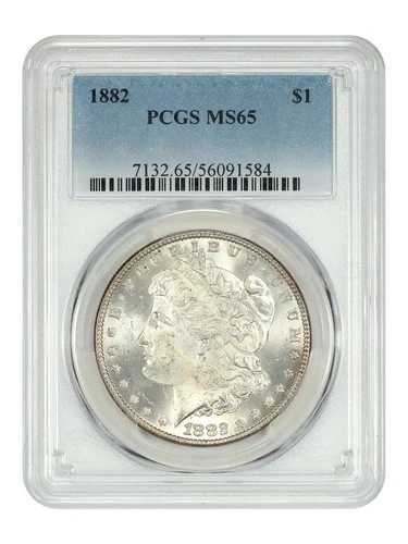1882年 1ドル PCGS MS65 - モルガン・ダラー