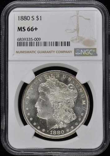 1880-S モルガン・ダラー S$1 NGC MS66+ 109,505円