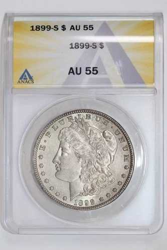 1899-S モルガン・ダラー ANACS AU55｜WORLD RESOURCE【QUEEN店】