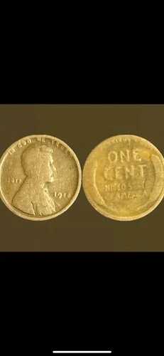 1918年製 非常に古いペニー硬貨 状態良好！希少なコインです