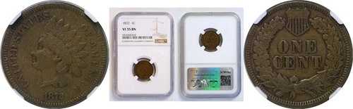 1872年インディアンヘッドセント NGC VF-35
