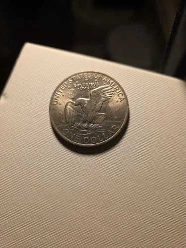 1971年 D アイゼンハワー シルバードル「流通」米国造幣局コイン。状態良好。