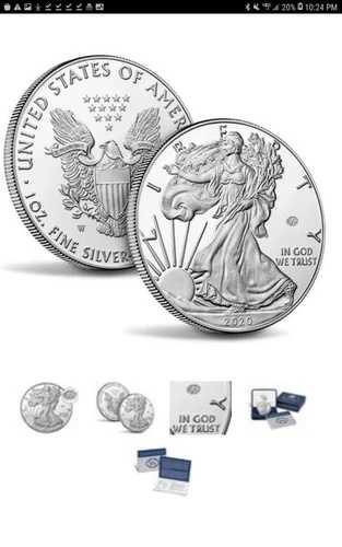 第二次世界大戦終結75周年記念アメリカンイーグル銀貨プルーフコイン