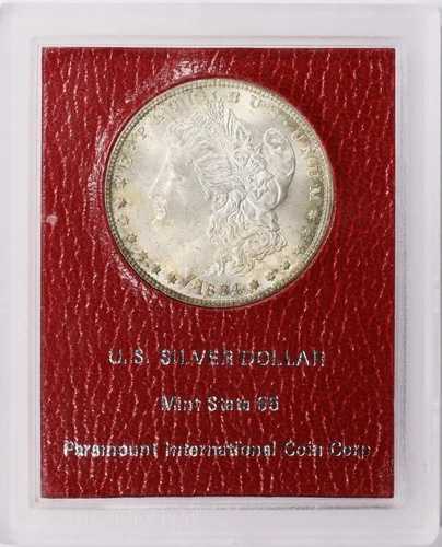 1884年モルガン・ダラー BU++++ *VAM 2a 部分回転 E SuperCD/Hot50*｜WORLD RESOURCE【QUEEN店】 104,665円