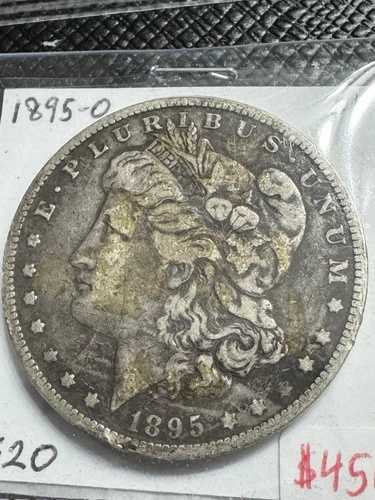 1895年頃のモルガン銀貨、セミキーデート、送料無料｜WORLD RESOURCE【QUEEN店】