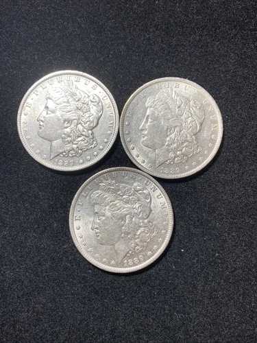 UNC ロールからの 3 PC ロット チョイス 1889-O チョイス!