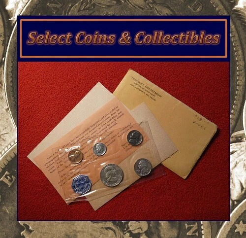 1956年 アメリカ造幣局 90%銀貨 プルーフコインセット フラットパック #3501 37,895円