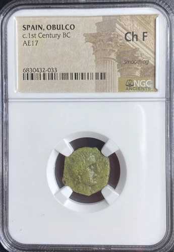 80BC-45BC トゥルデタニ ピープル オブルコ市 NGC グレード ChF コイン ケルトイベリアン アポロ 59,400円
