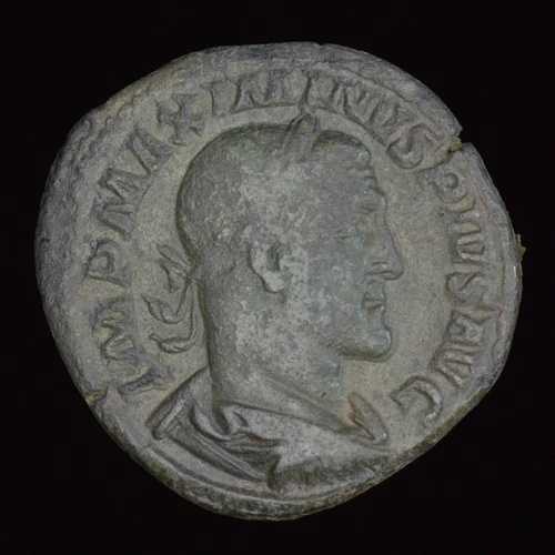 ローマの青銅貨 -- Maximinus Thrax Sestertius