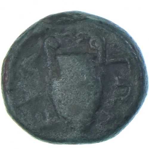 [#343671] コイン、トラキア、?、ca. 386-375 BC、アブデラ、VF、ブロ、nze