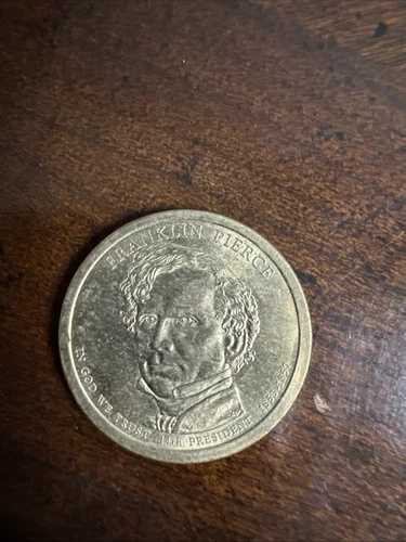 第14代大統領フランクリン・ピアース 1ドル硬貨 1853-1857