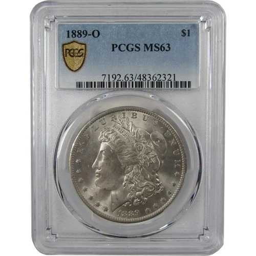 1889 O モルガン・ダラー MS 63 PCGS シルバー 未流通 1ドルコイン SKU:I23915