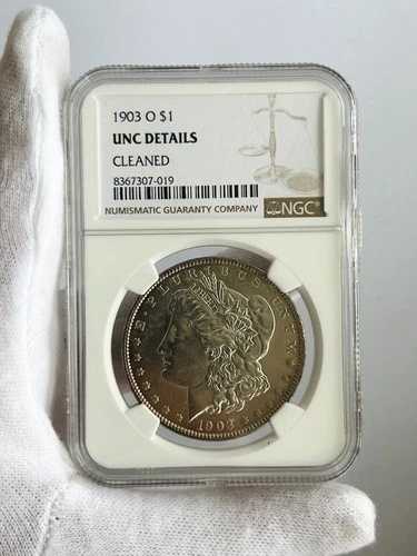 1903-O モーガン シルバー ドル NGC UNC 詳細 $1 コイン 158,950円