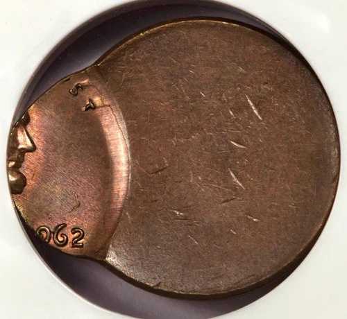 1962年 NGC MS64 75%オフセンター リンカーンセント ミントエラー グレートアイアピール レアデイト