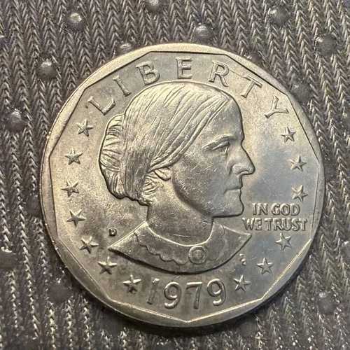 1979年 D リバティ 1ドル硬貨 ワイドリムエラー 超レアコイン