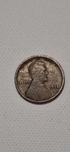 1914年リンカーン・ウィート・ペニー（ミントマークなし）。状態良好。貴重なコイン。｜WORLD RESOURCE【QUEEN店】
