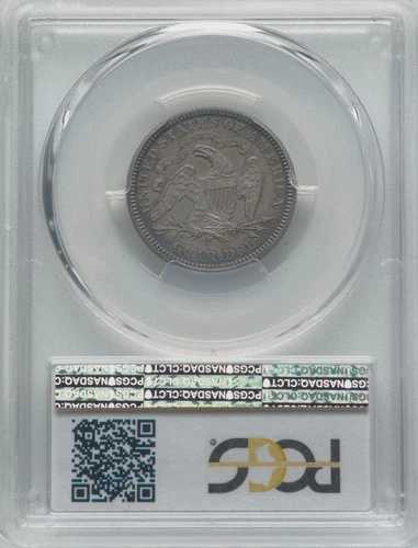 1877年 PCGS PR62 発行枚数510枚 $1,035-APR 希少な美しいPR63??? 着席型リバティクォーター