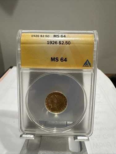 1926年 2.50ドル インディアンヘッド ゴールド クォーターイーグルコイン 158,950円