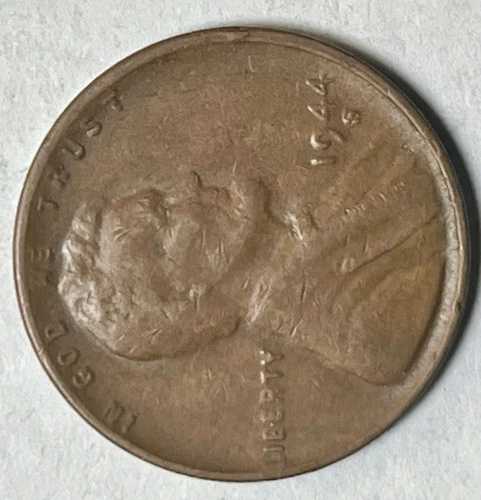 エラー 1944 銅製リンカーン・ウィート・ペニー、S ミントマーク 3.18 g & “L” リバティ