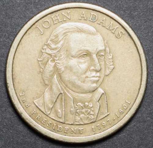 希少なジョン・アダムス・ドル硬貨D（1797-1801）、位置A 158,950円