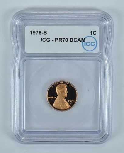 1978-S リンカーン記念セント PR70 DCAM ICG
