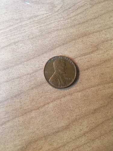 1949年米国1セント硬貨（ミントマークなし）