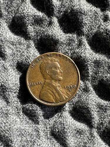 1950-D リンカーン・ウィート・ペニー 流通品 非常に良好な状態