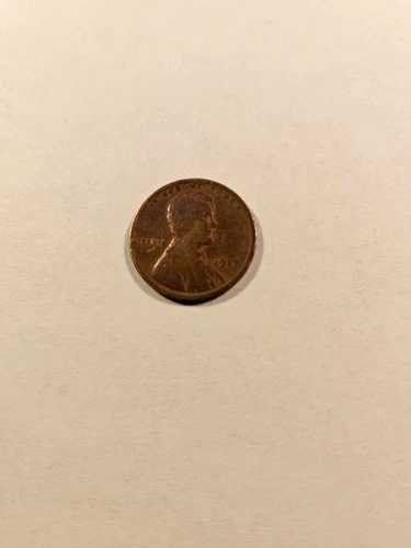 1917年、造幣局刻印なしBNリンカーン・セント、Lエラー。これは第一次世界大戦時の硬貨（107年前の硬貨）です。