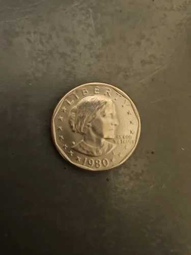1980年 スーザン・B・アンソニー アメリカ 1ドル硬貨