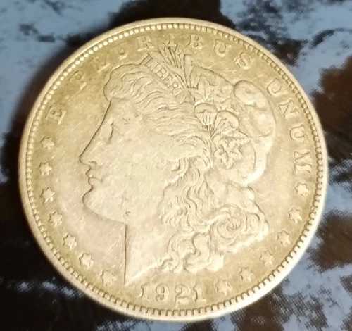 E Pluribus Unum 1921 シルバー ダラー ?? コインは歴史の一部です!!!!