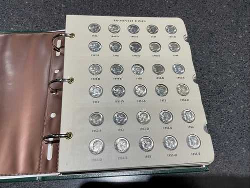 1946-2021 PDSS ルーズベルト ダイム セット、410.00 ドル、銀貨価値、77 枚のコインが含まれます。